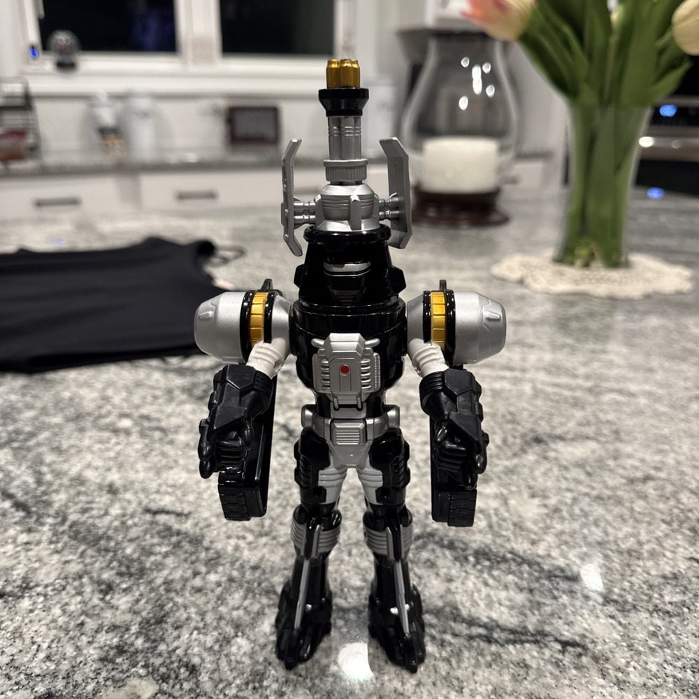 Bandai Power Rangers Operation Overdrive Turbo Drill Black Action Figure 2006